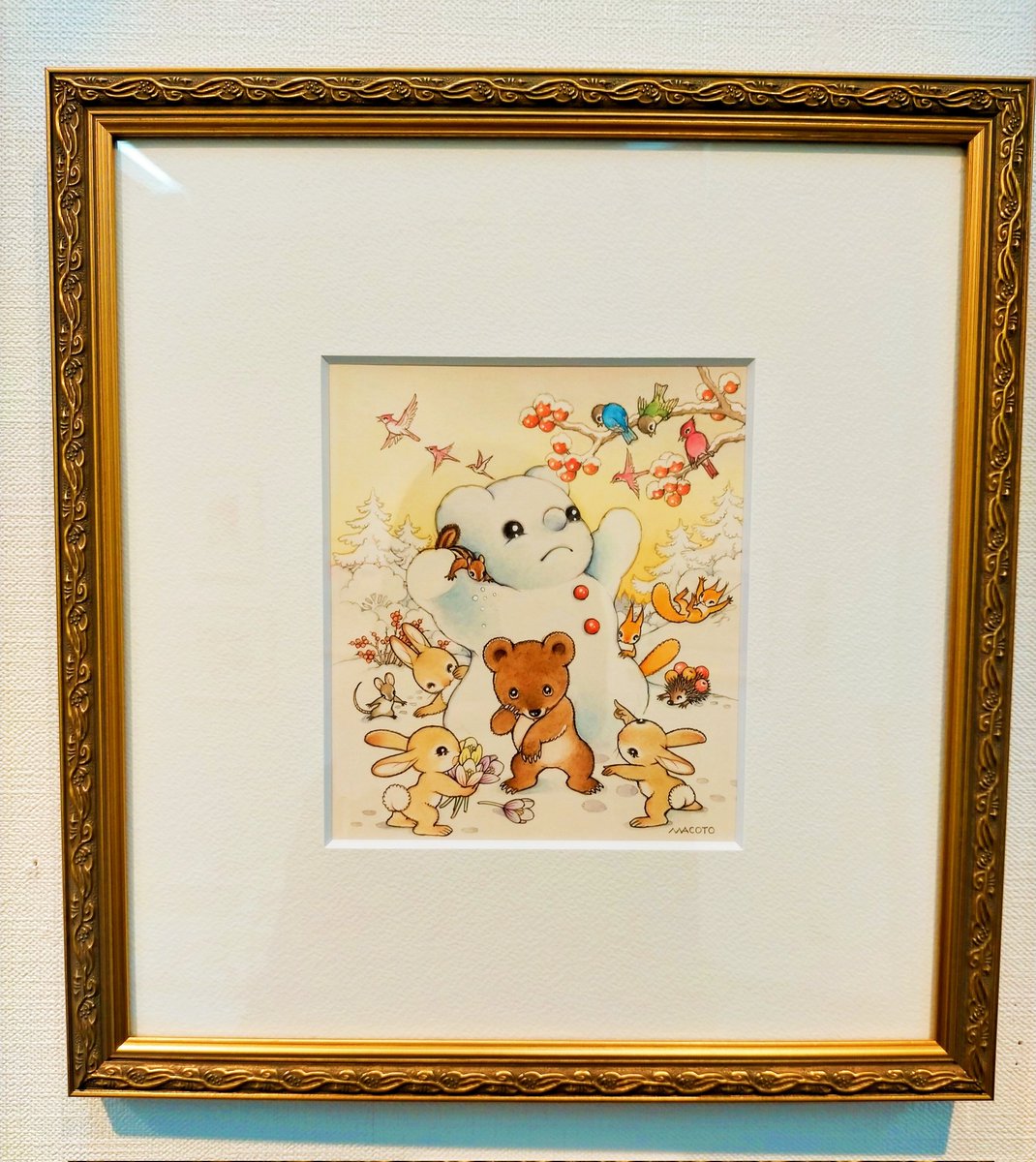 明日22日（日）11時から原画の電話注文がはじまります。明日に先がけて