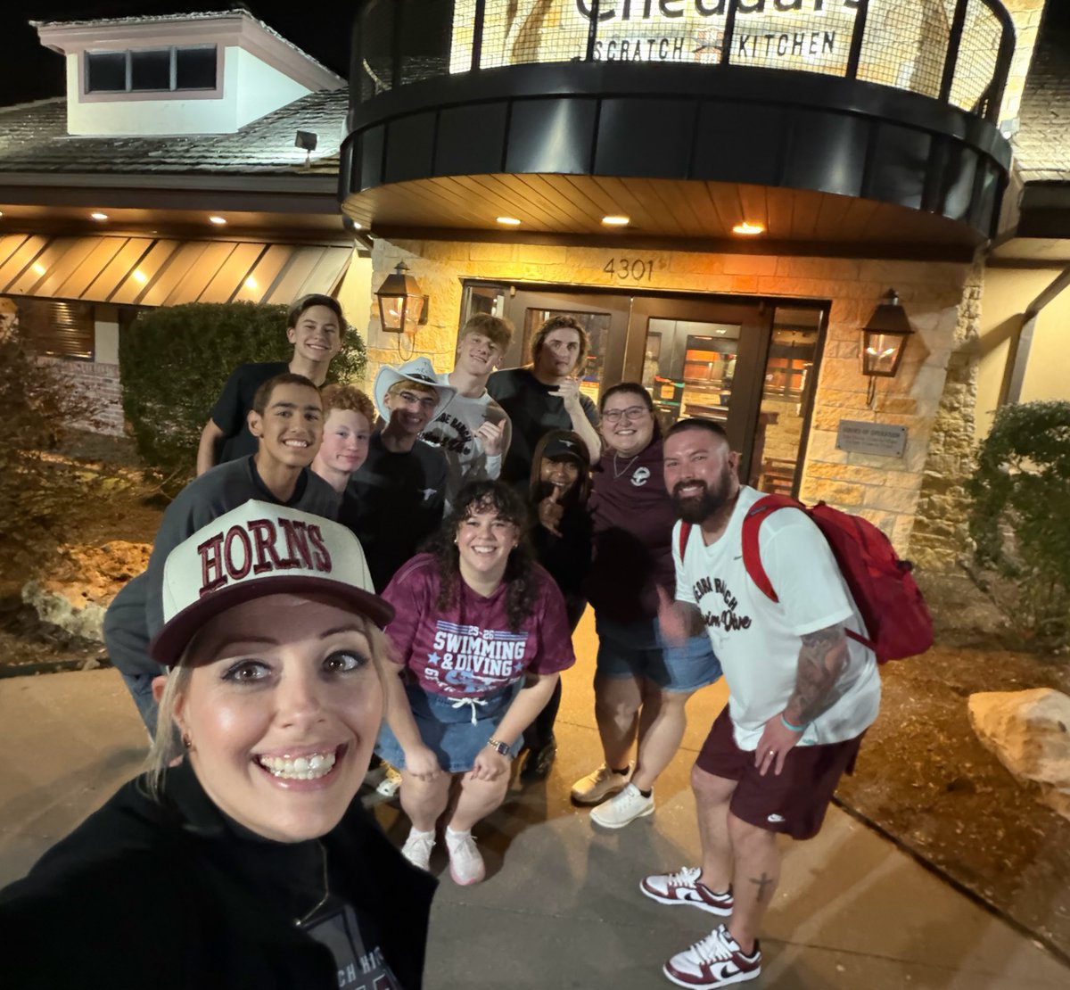 pinkpatterson's tweet photo. SUPER proud of this @RanchSwim team and coaches for another outstanding season and 7 straight years of State competition appearances! That’s not by accident! 💪🏼#EarnedIt #WeAreGR https://t.co/mm4fj94OXn