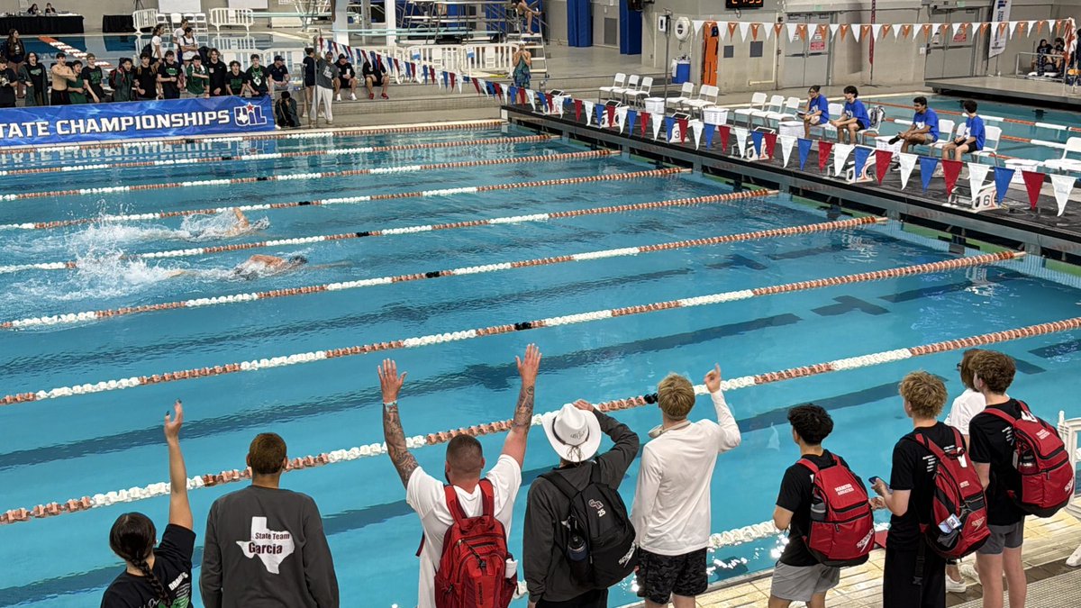 pinkpatterson's tweet photo. SUPER proud of this @RanchSwim team and coaches for another outstanding season and 7 straight years of State competition appearances! That’s not by accident! 💪🏼#EarnedIt #WeAreGR https://t.co/mm4fj94OXn
