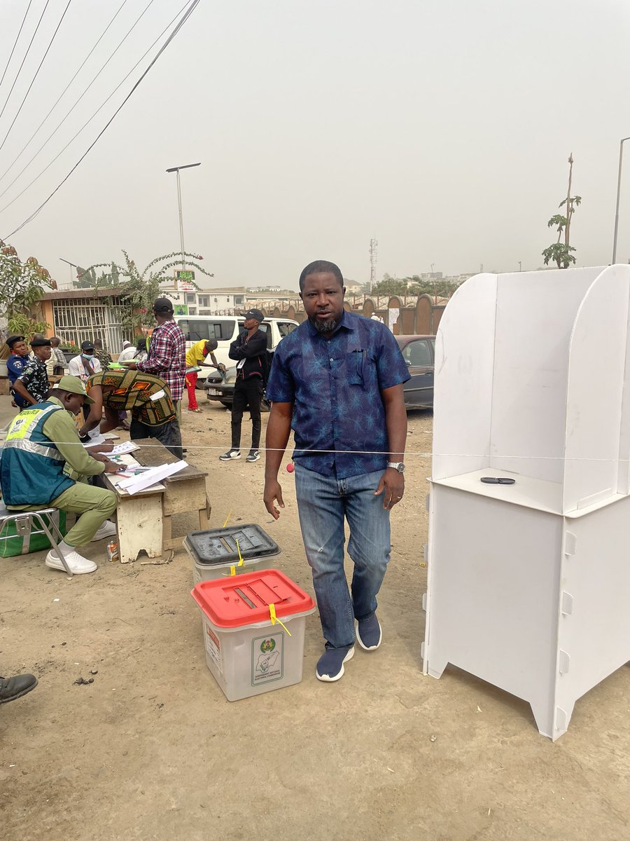 BishopPOEvang's tweet photo. #FCTDecides2026 #FCTAreaCouncilPolls: I have just voted at PU 37-06-05-031, Life Camp Mosque, in the ongoing FCT Area Council elections.
Voter presence is very low.
This polling unit usually has large numbers by this hour.
#RejecttheOppressor
#GoOutandVote https://t.co/xMGu4Qr5uI