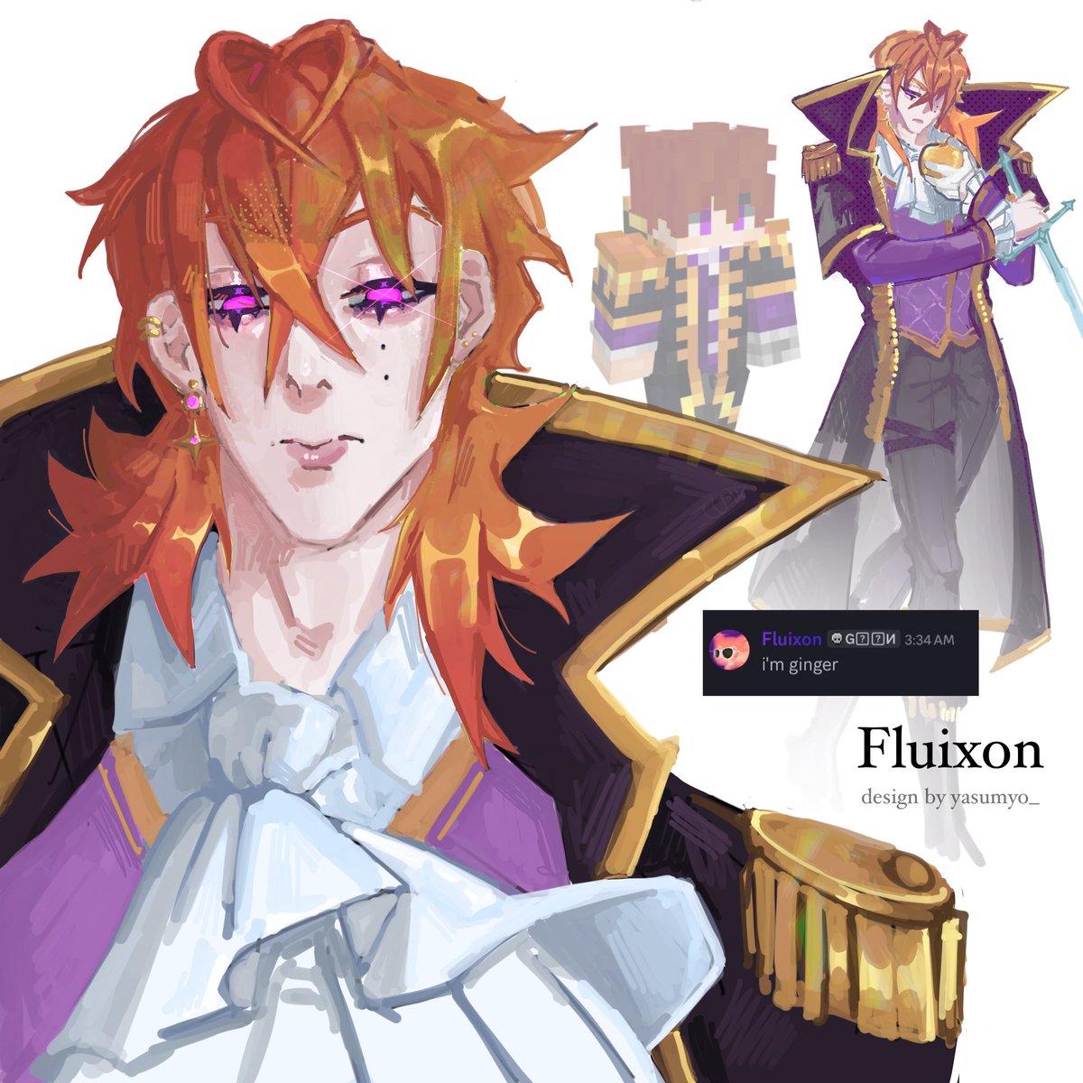 Making it more accurate because of his recent statement i guess 

#fluixon instant aura loss