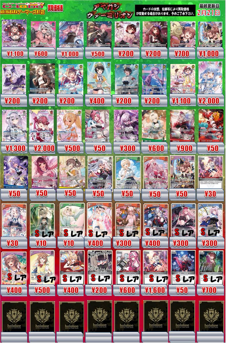 🔥地下ラボでお売りください！🔥 明日は12時から買取開始