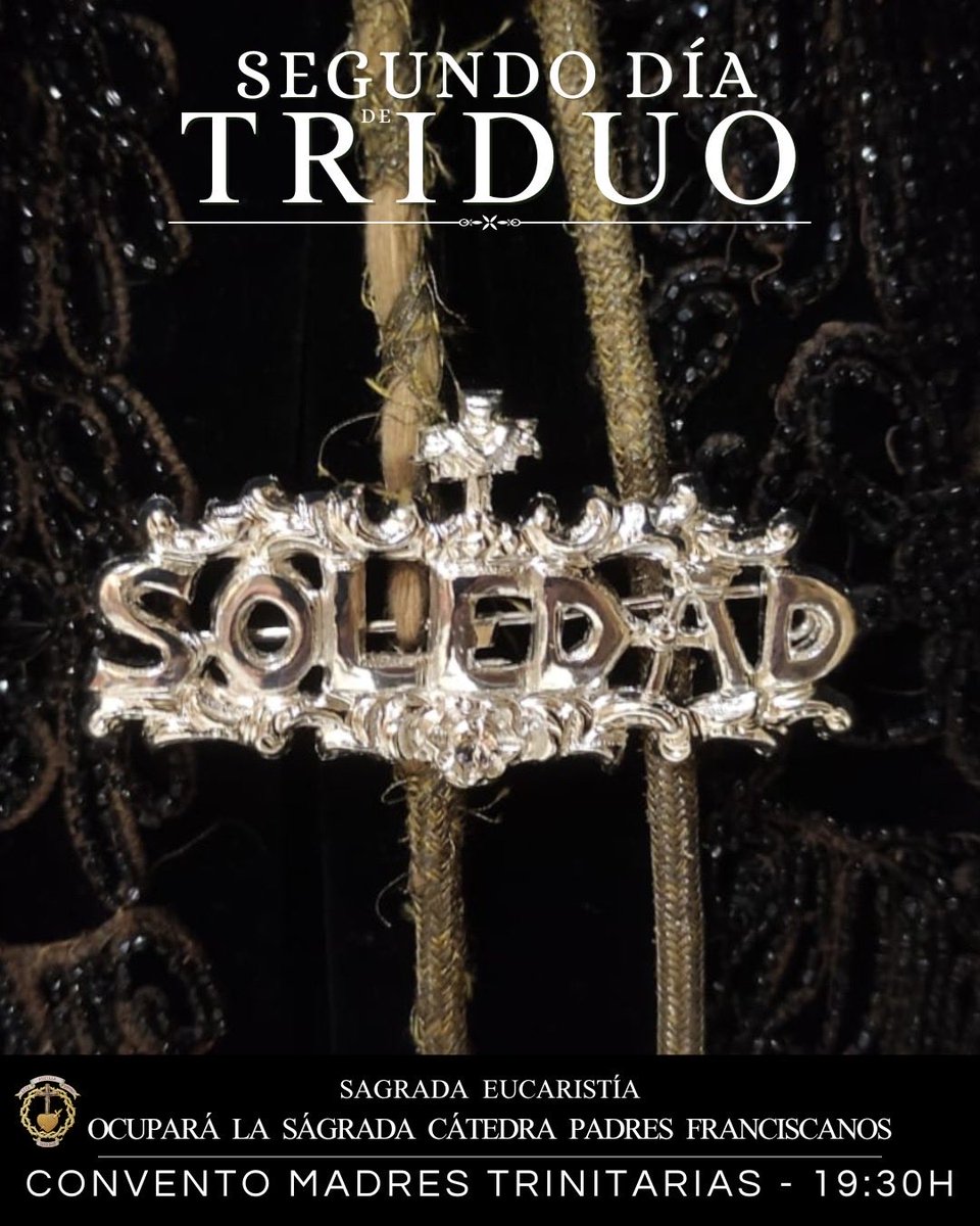 Cofradía de la Soledad - Martos tweet media