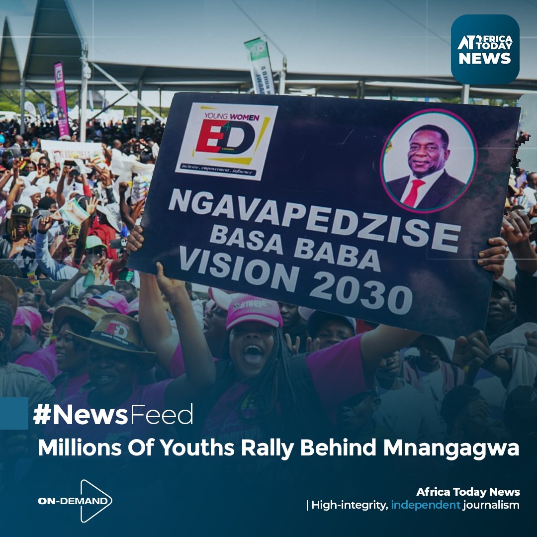 atnewsonline's tweet photo. Zimbabwe’s youth are stepping forward with bold support for Constitutional Amendment Bill No. 3 .More on https://t.co/R1i27idFma https://t.co/ZNrXqIRX92