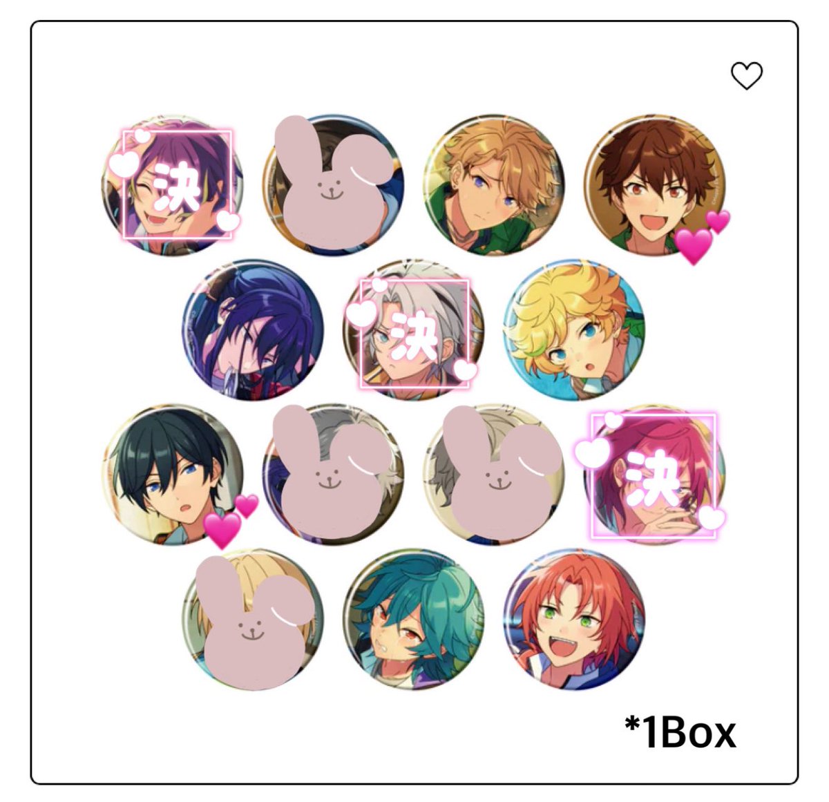 交換・譲渡・買取】 あんスタ コレクション缶バッジ コレ缶 Oct 〚譲