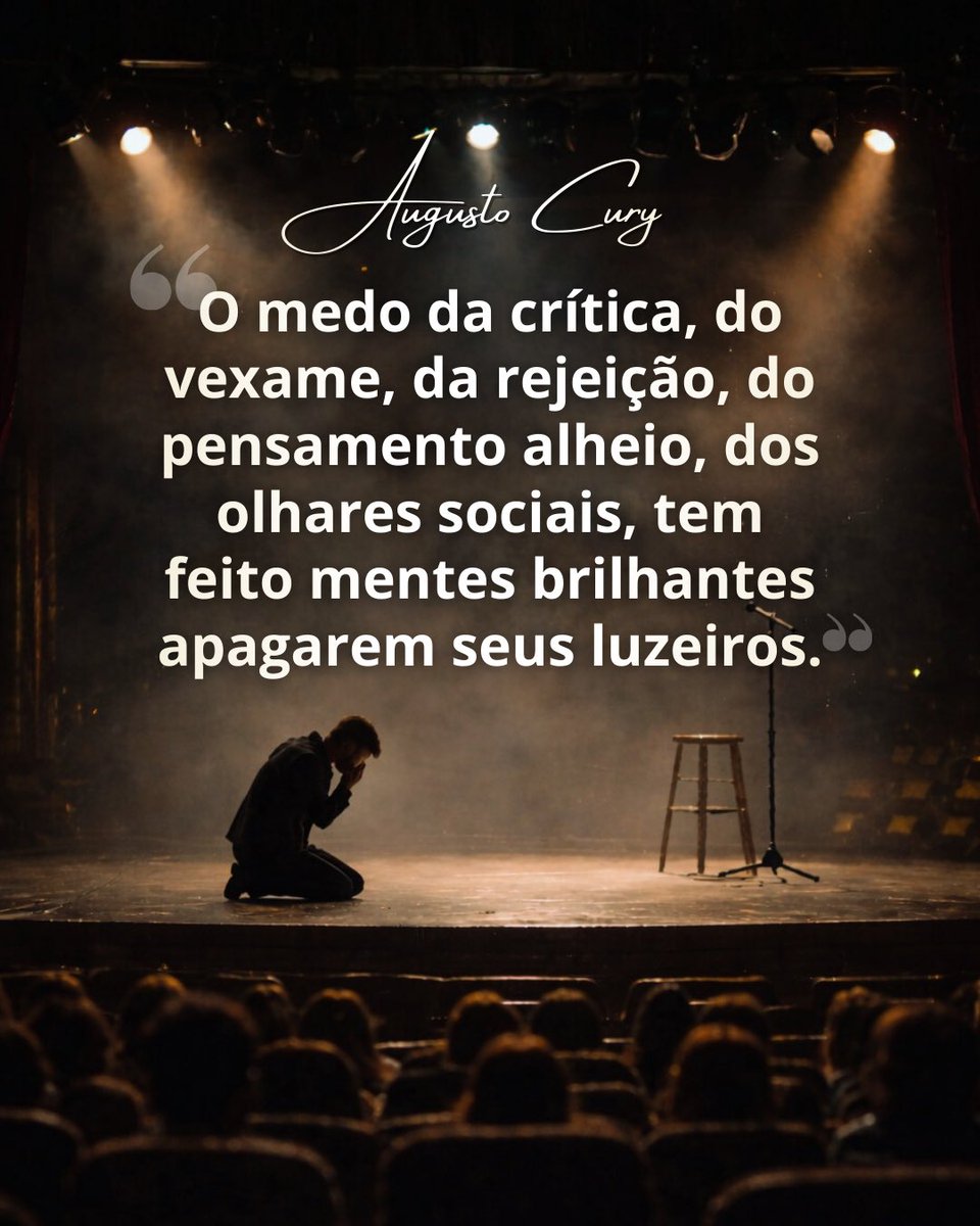 Augusto Cury tweet media