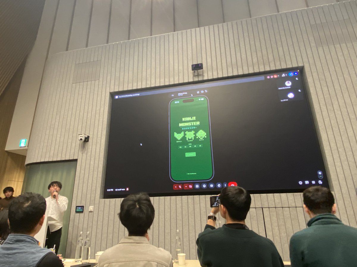 Perk_sh's tweet photo. ファイナリストには残れましたが、優勝は逃してしまいました！
上位のチームみんな凄かった！
優勝はFood-fight-robots！おめでとうございます！
正直本気で勝ちたかったので悔しいですが、この悔しさをバネにiOSアプリを作っていきます！
#Gemini3hackathon
#Gemini3hackathonTokyo
#GoogleDeepMind https://t.co/J2FfrjjrBR