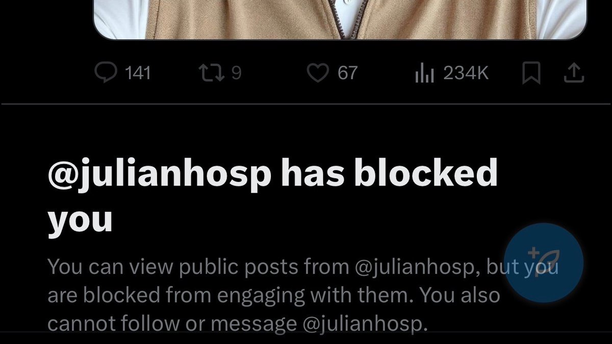 arkryptos's tweet photo. Here we go again @julianhosp

Why Dr. Julian Hosp? 
What did I do to you that I deserve being blocked? 🤡

Das 🍿🍿🍿 war wohl zu viel für ihn 😆 https://t.co/z9gxXlvqAx