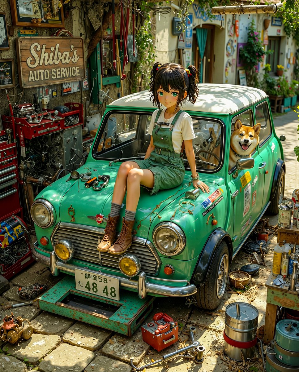 芝オートサービスと、イシゴニスが愛した10フィート
Shiba's Auto Service and the Ten Feet Issigonis Loved