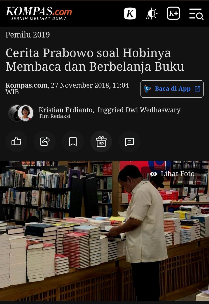 Cuma share berita. Ingat kata Widji Thukul.