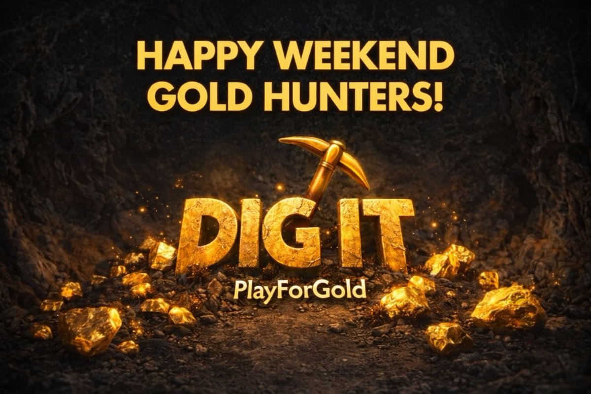 HAPPY WEEKEND GOLD HUNTERS! 🔥⛏️

Weekends are for two things:

Resting smart 😌 &amp; Digging harder 💰
Big shoutout to every single one of you grinding daily, inviting friends, upgrading mines and building your bags of $NUGS 👏✅

The energy in this community?

 DIFFERENT.

The