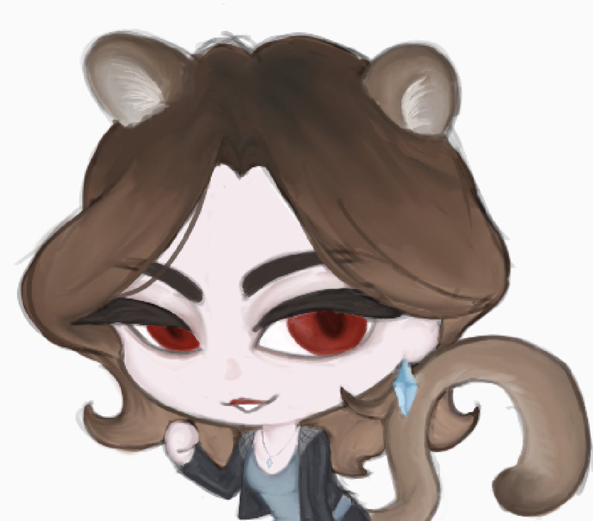 She might be a snow leopard or a puma, I don‘t know