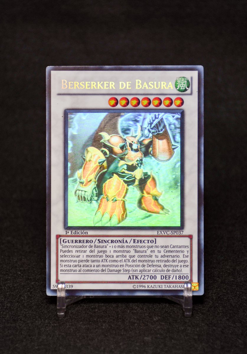 Berserker de Basura 1a Edición Ghost Rare EXVC-SP037 ジャンク