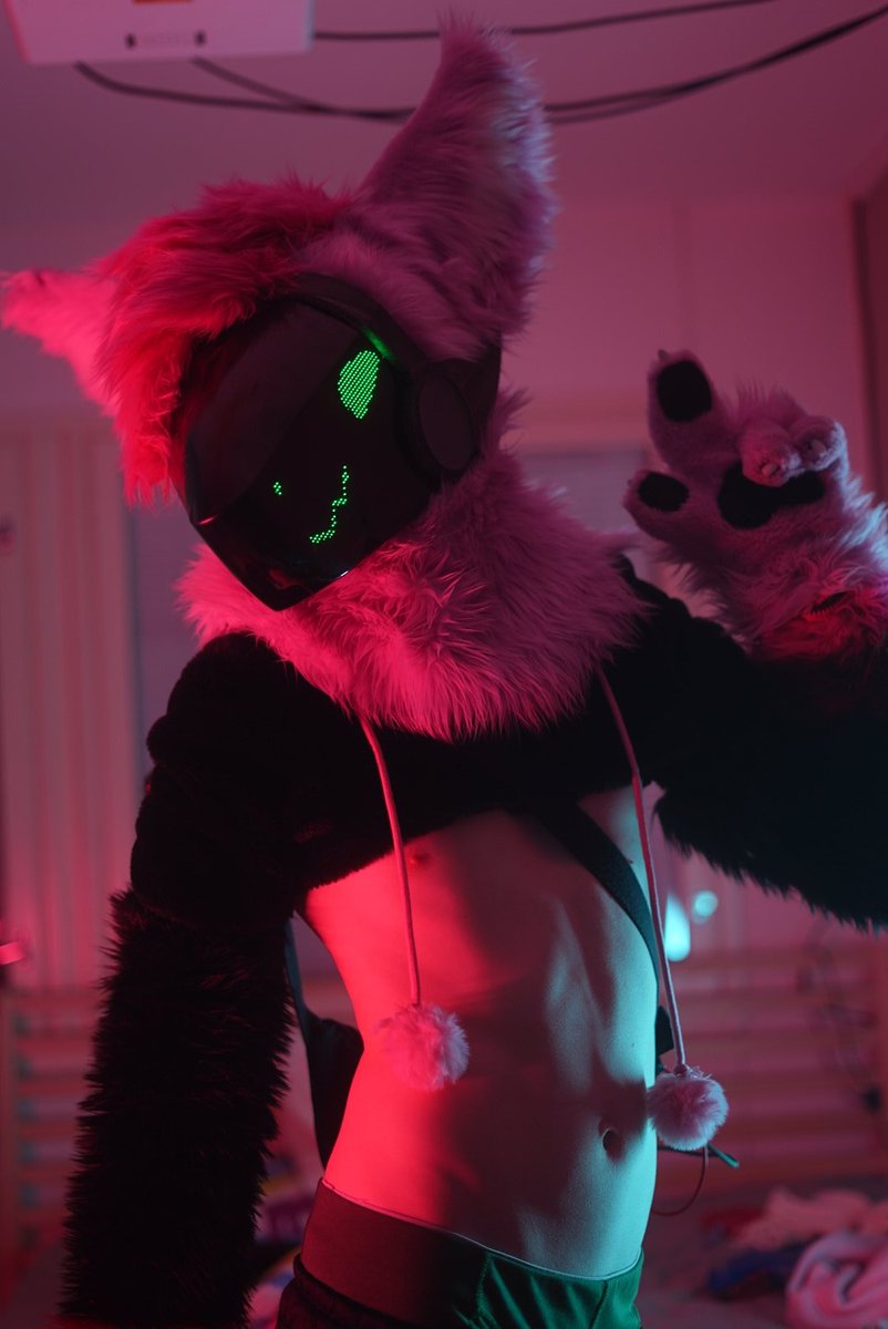 What a Protogen looks like after a visit to the vet.