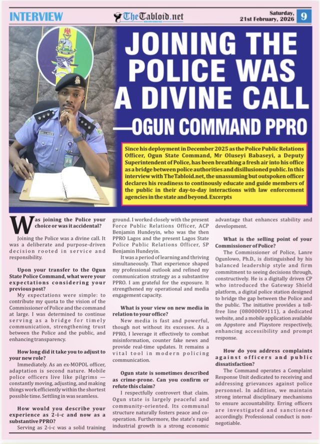 I was featured on this week’s, The Tabloid.  Net. It was a brief one but insightful.