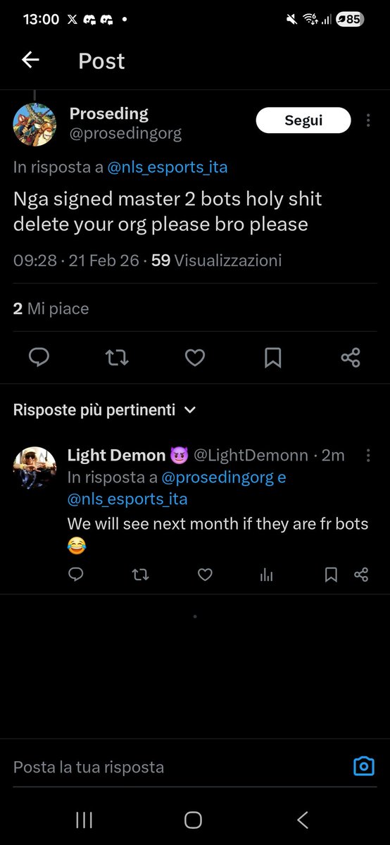 Thesw type of people are so cringe and they have 0 knowledge of bs competitive scene, if you do competitive from 1 month it means nothing when I do it since 2020...btw thank you, I am even more motivated now me and my roster to close your mouths