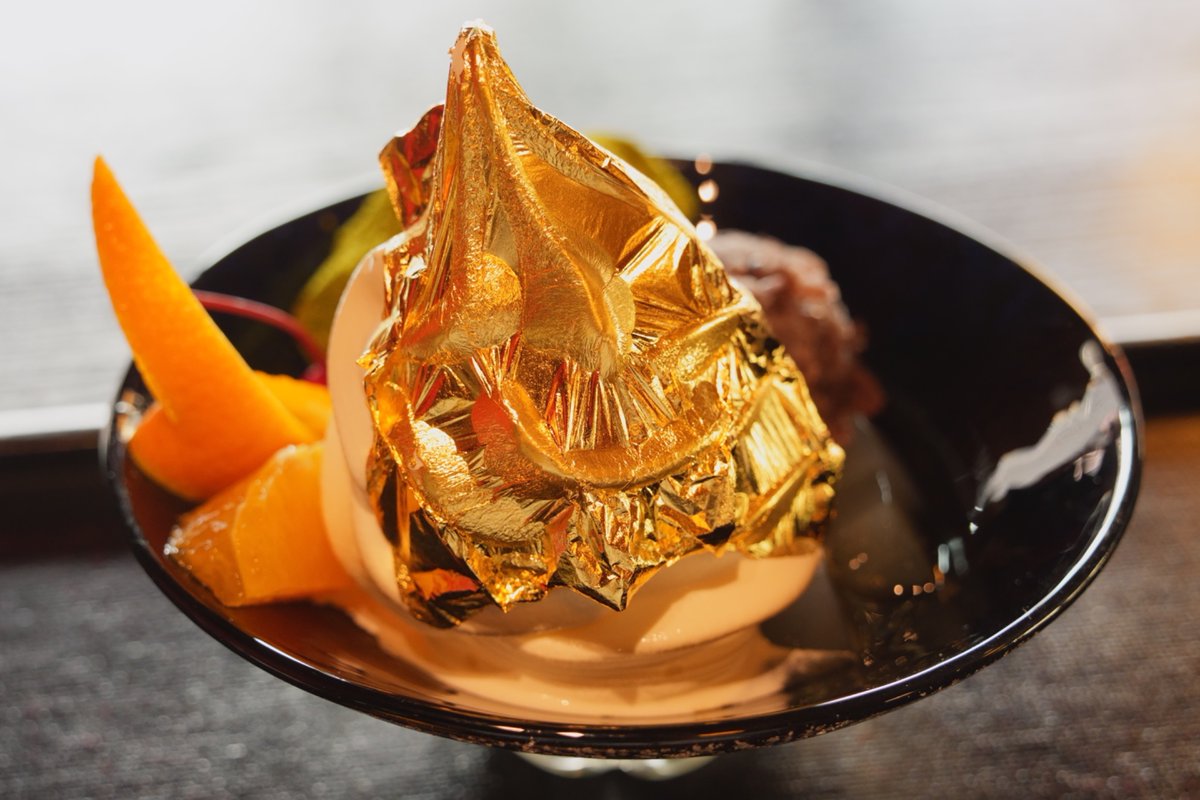 GMG_FA's tweet photo. #ねき今日これ食べたよ見て
金箔
さすが金沢 https://t.co/4vsCc5P0Ep