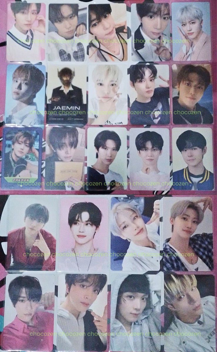 Chocozen | Lelang WTS PC NCT tweet media