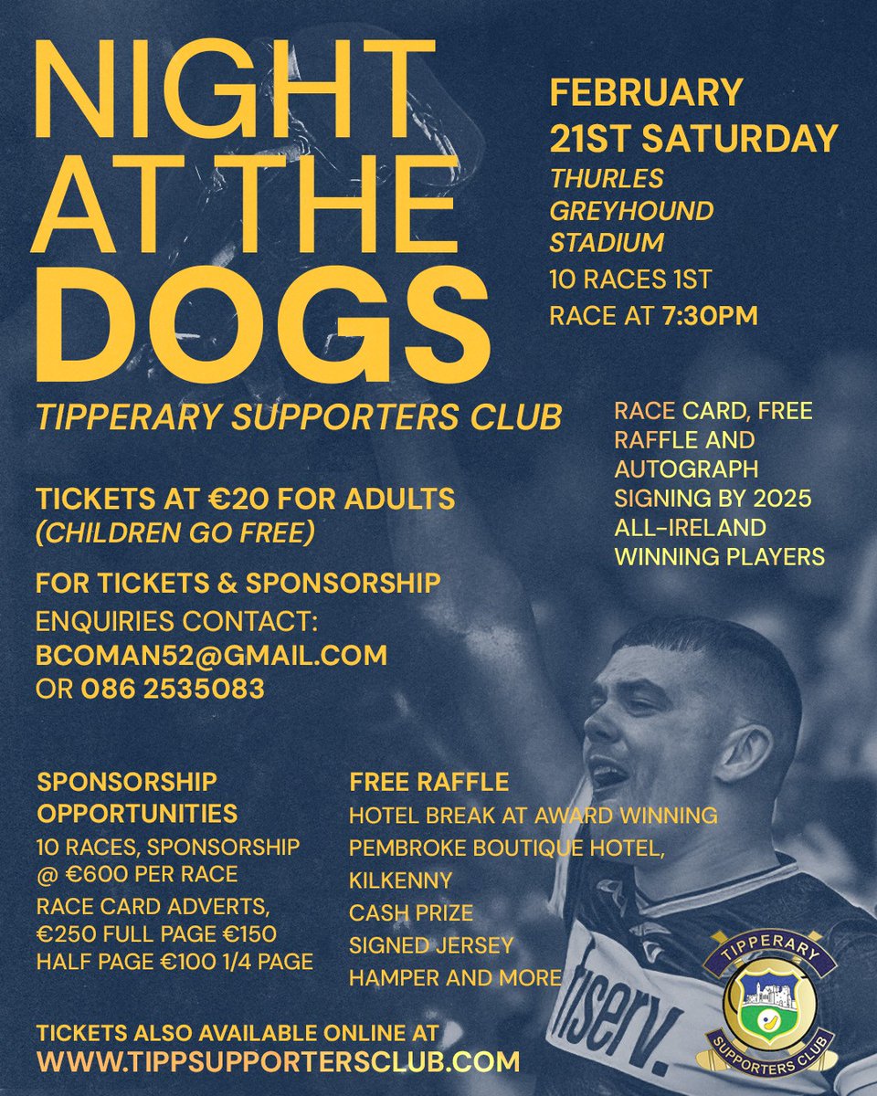 Tipperary Supporters Club tweet media