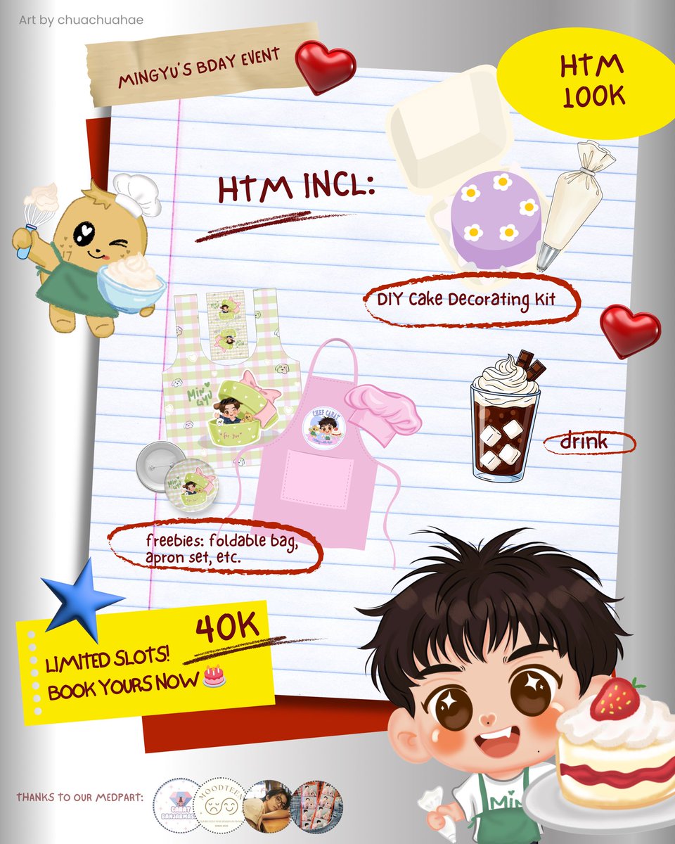 chuachua! PO Mingyu bday Kit tweet media