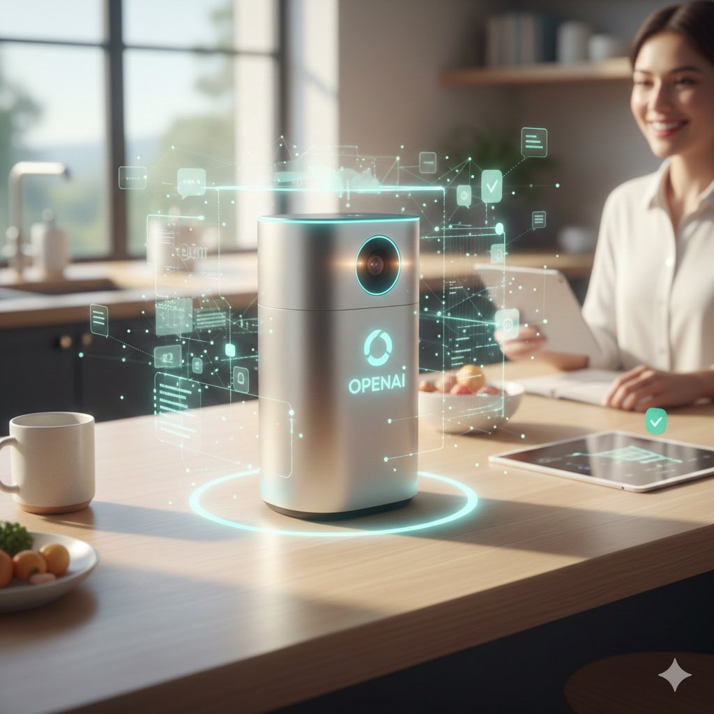 bidon_games's tweet photo. OpenAI + Jony Ive = The end of the "basic" smart speaker? 🎙️✨
New leaks just dropped: The 2027 OpenAI speaker isn't just for music. It’s a "third core device" designed to see and understand your world.
👀 Built-in Camera: It scans your room to give contextual help.
👤 FaceID for Shopping: Pay for things with just a glance.
🚫 The "io" Era: OpenAI just spent $6.5B to bring Jony Ive’s hardware team in-house.
💰 Price: Expected $200–$300.
Is this the "iPhone moment" for AI hardware, or is an "always-on" camera in the kitchen a bridge too far? 🧐
#OpenAI #ChatGPT #JonyIve #FutureTech #SmartHome #AI