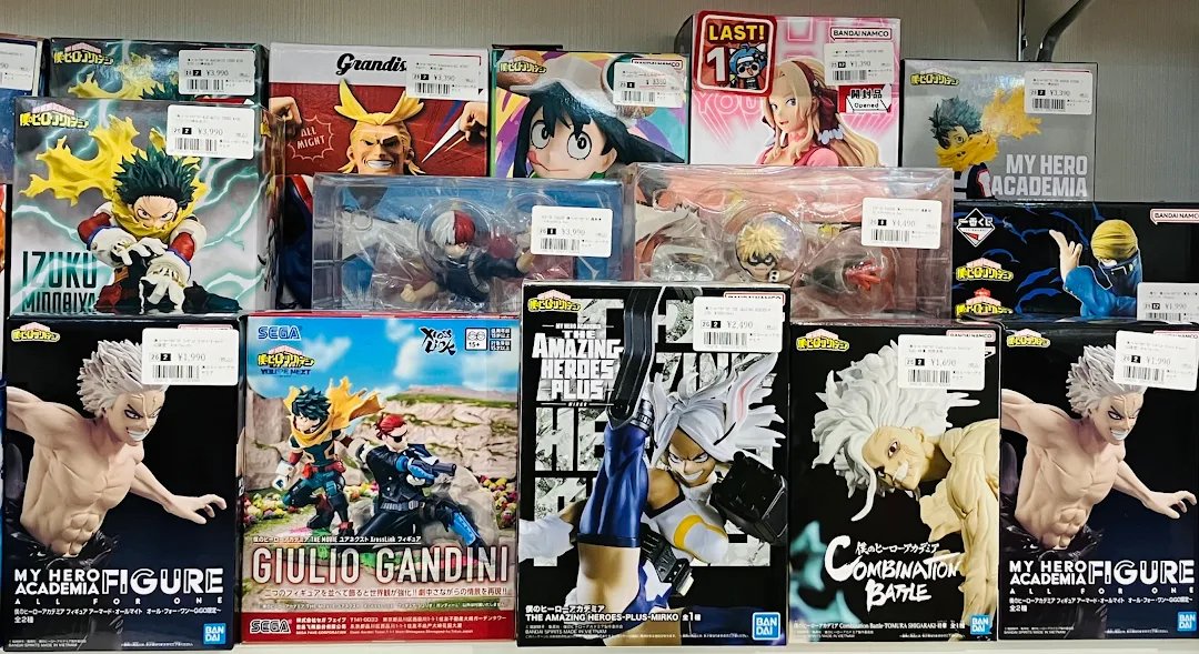 僕のヒーローアカデミア アクリルGIGAフィギュア 緑谷出久と爆豪勝己