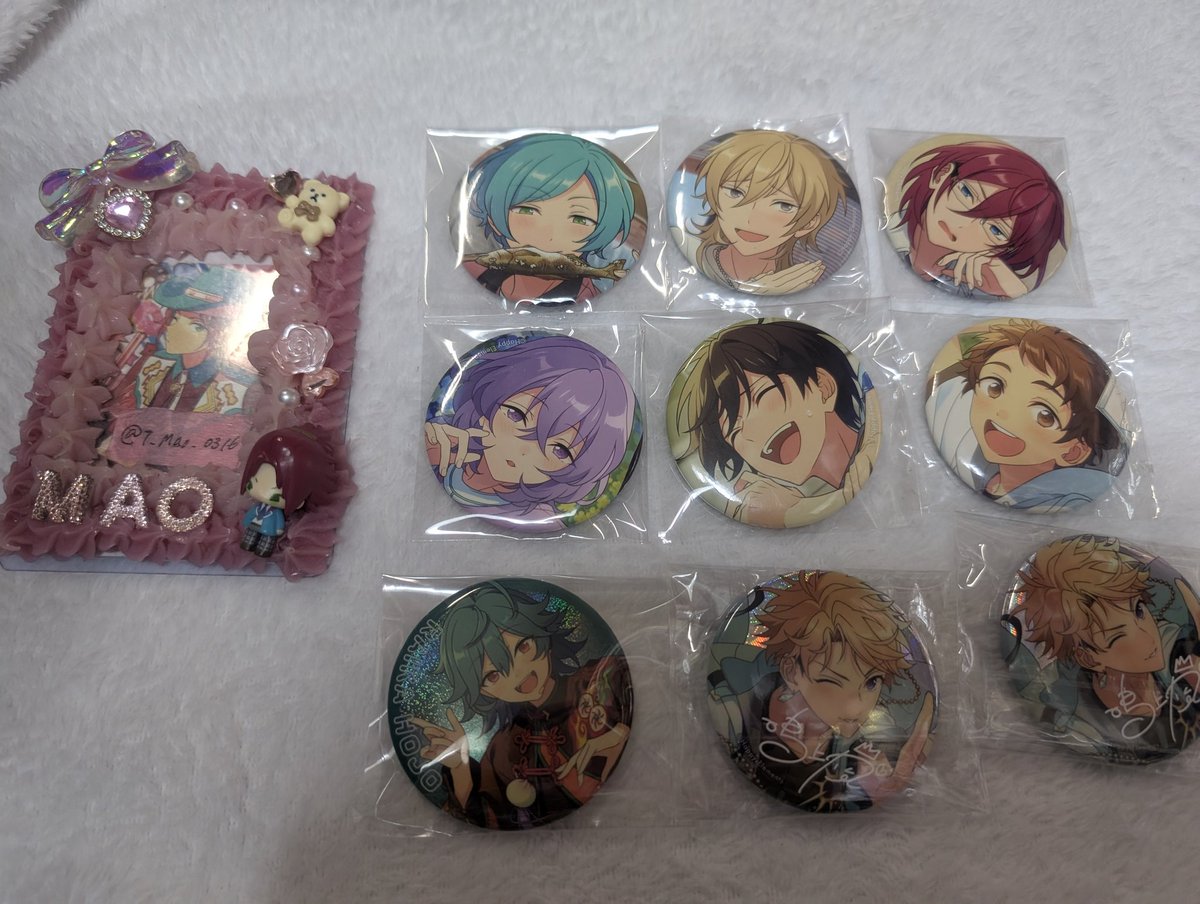 交換 譲渡】あんスタ 缶バッジ 9周年 リミブレ ポップアップ 譲 北斗