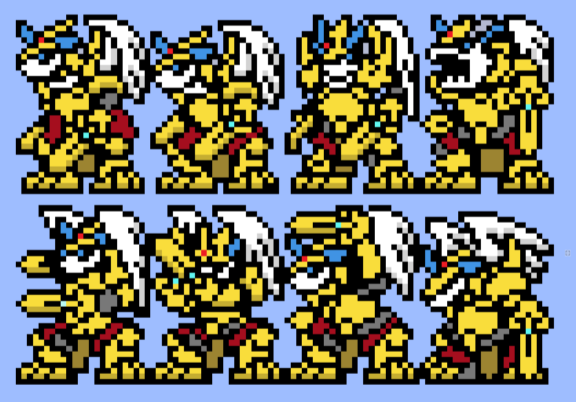 スピリチャルウインドラゴンのカラードットを描いてみた #wplace