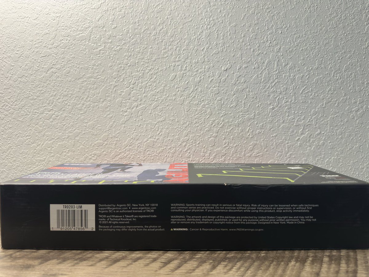 BackroadsStars's tweet image. Boost your speed and coordination with the TKO Heavy Duty Raised Rung Agility Ladder – ideal for football, soccer, and crosstraining! New and ready to ship: ebay.us/m/aFQmJr

 #AgilityLadder #AgilityTraining #SpeedTraining