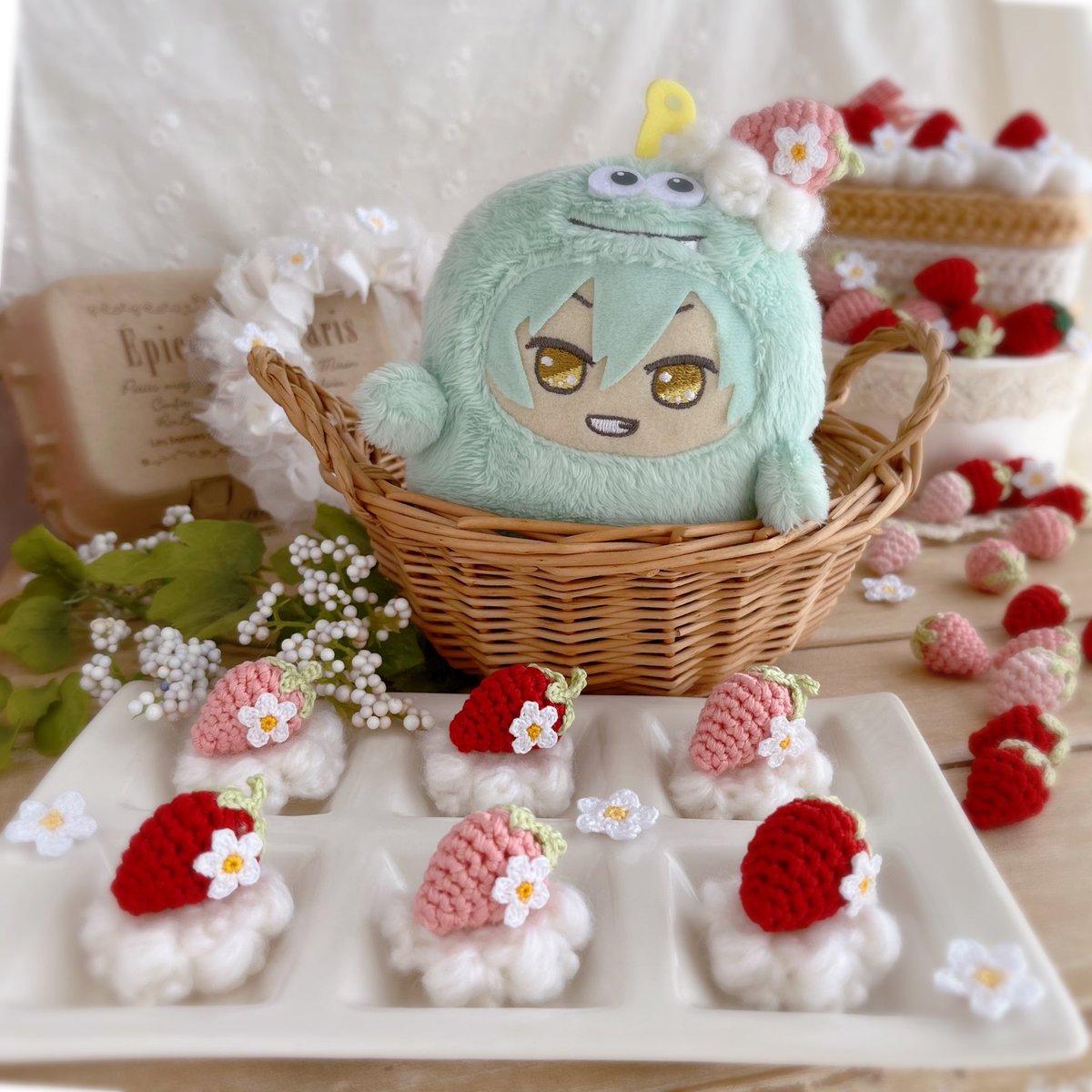 ゆきもち☃️ 【 おまんじゅう着ぐるみ/ぬい小物 】 (@yukimochi1203