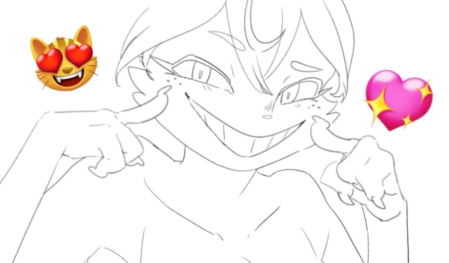 顔かわいく描けたから見てほしい