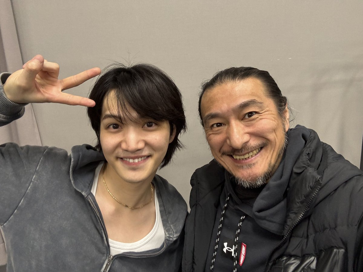 本日
#刀ミュ
#髭切単騎出陣　
事前リハーサル、終了しました。

兎に角、素敵な
#三浦宏規
#髭切
ご期待ください！！