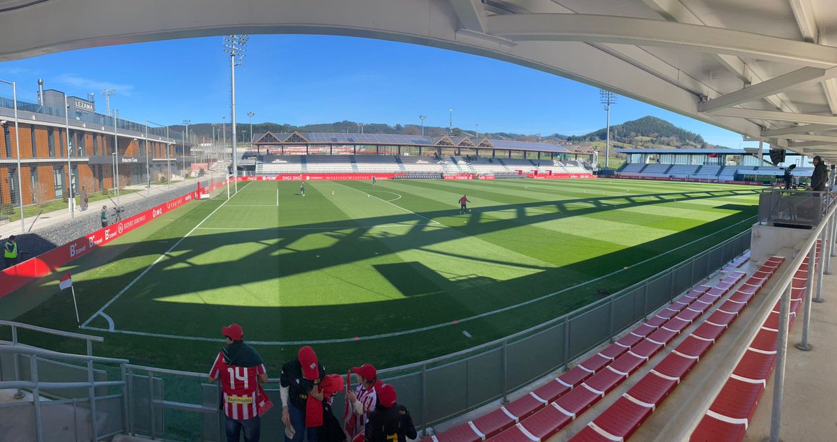¡¡¡¡Ya estamos en Lezama!!!!
