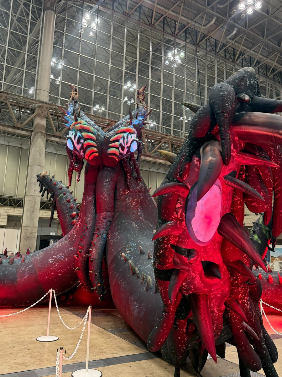 「モンスターハンターフェスタ'26」いよいよ明日2/22(日)開催！🔥

チケット不要で、入場も無料！✨
狩王決定戦を初め、様々なモンハン関連コンテンツをご用意しております。
等身大「ヌ・エグドラ」バルーンとともに、皆様のご来場をお待ちしております！！！

#モンハンフェスタ