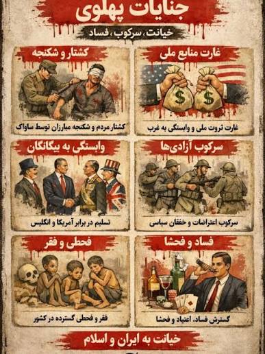 Arman_b22's tweet photo. امروز #وحوش_پهلوی که در واقع از بقایای #نسل_ساواک هستند چنان ژست مردم دوستی گرفتن که گویا گذشته تلخ و تاریکیشون رو کسی نه دیده و نه شنیده!!! https://t.co/3LzwAuIyBd