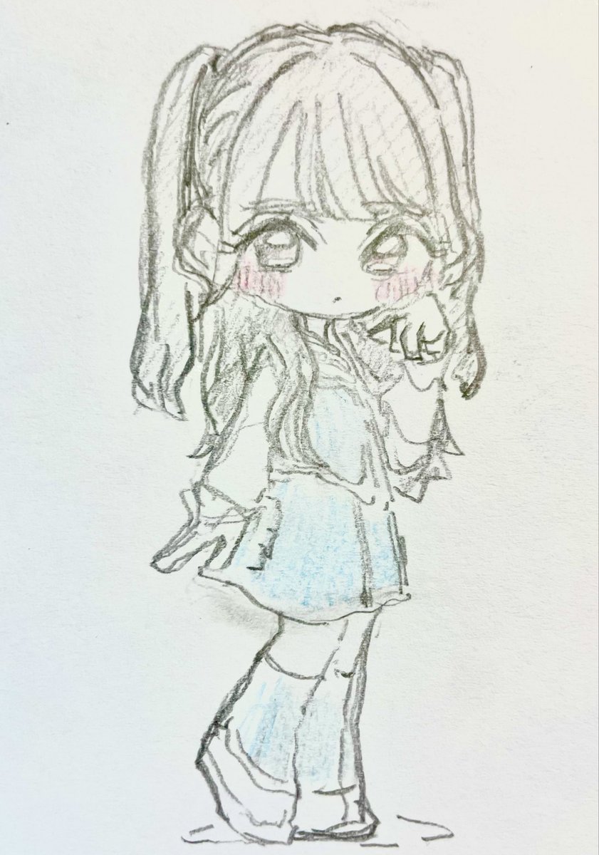 排他的ファイター水色衣装おひぃちゃんデフォルメチャレンジ #鈴木瞳美