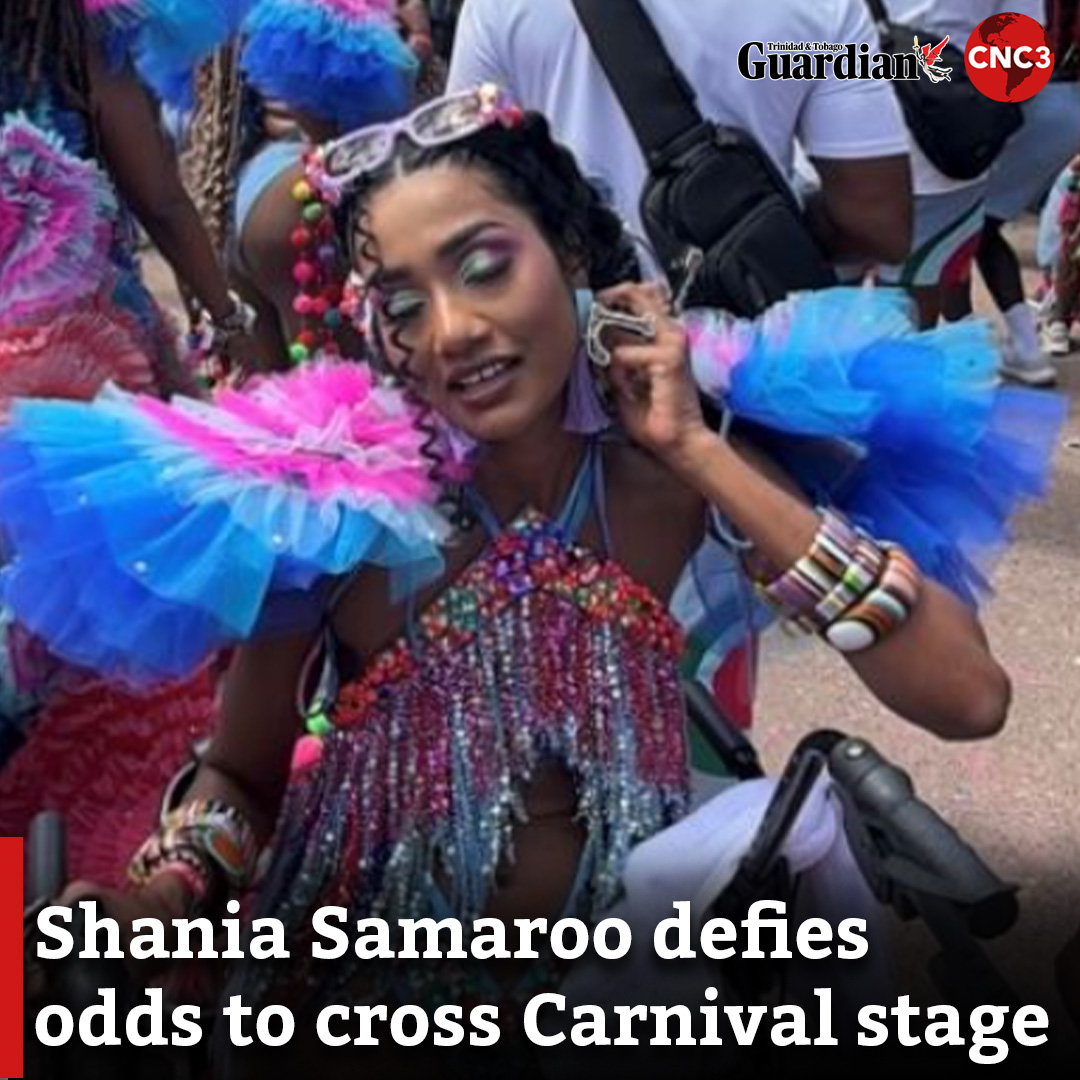 For 24-year-old Shania Samaroo, crossing the stage at Carnival was almost a lifelong dream. A passionate calypso, pan, and mas lover since childhood, she always looked forward to playing mas as an adult.

Read more:
guardian.co.tt/news/shania-sa…