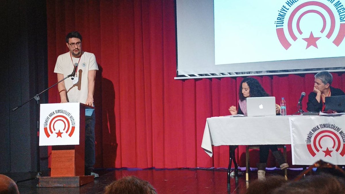 Türkiye Halk Temsilcileri Meclisi 7. Genel Kurulu'na katıldık. 
Genel kurulda Eskişehir Temsilcilerimiz Fırat Çiftçi ve Ergin Kurşun söz aldı.
Emeğin cumhuriyetini hep birlikte kuracağız!