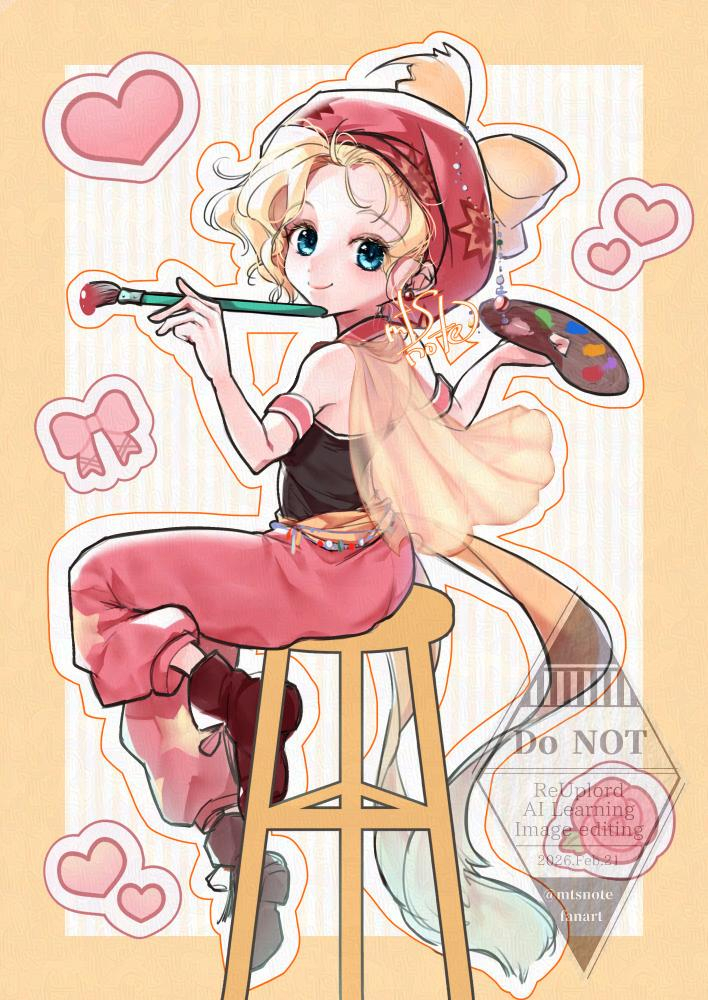 FF6　リルムさんちょこっと久しぶりに描いたかも！
毎年描いてはいるのですが、毎度テクのいるキャラだと感じて描くたび身が引き締まる
実はゲーム中で活躍してもらうのにも多少準備を要するキャラだなと思ってまして、何から何までテクニカルなお嬢さんってイメージを持ってます！