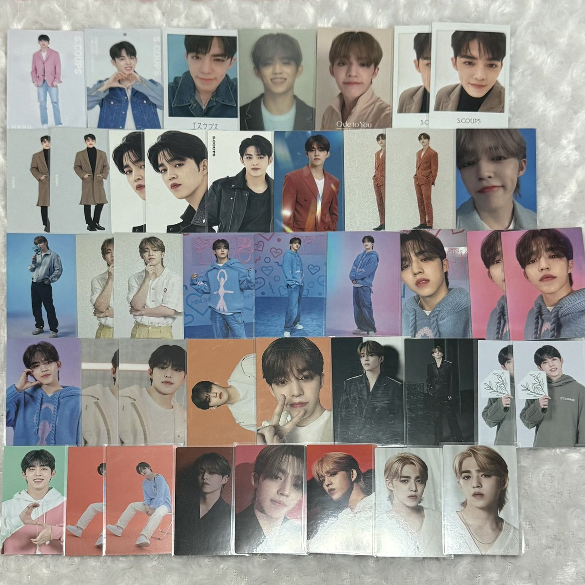 SEVENTEEN セブチ 過去トレカ 特典 チェキ ラキドロ 交換 TXT TOMORROW