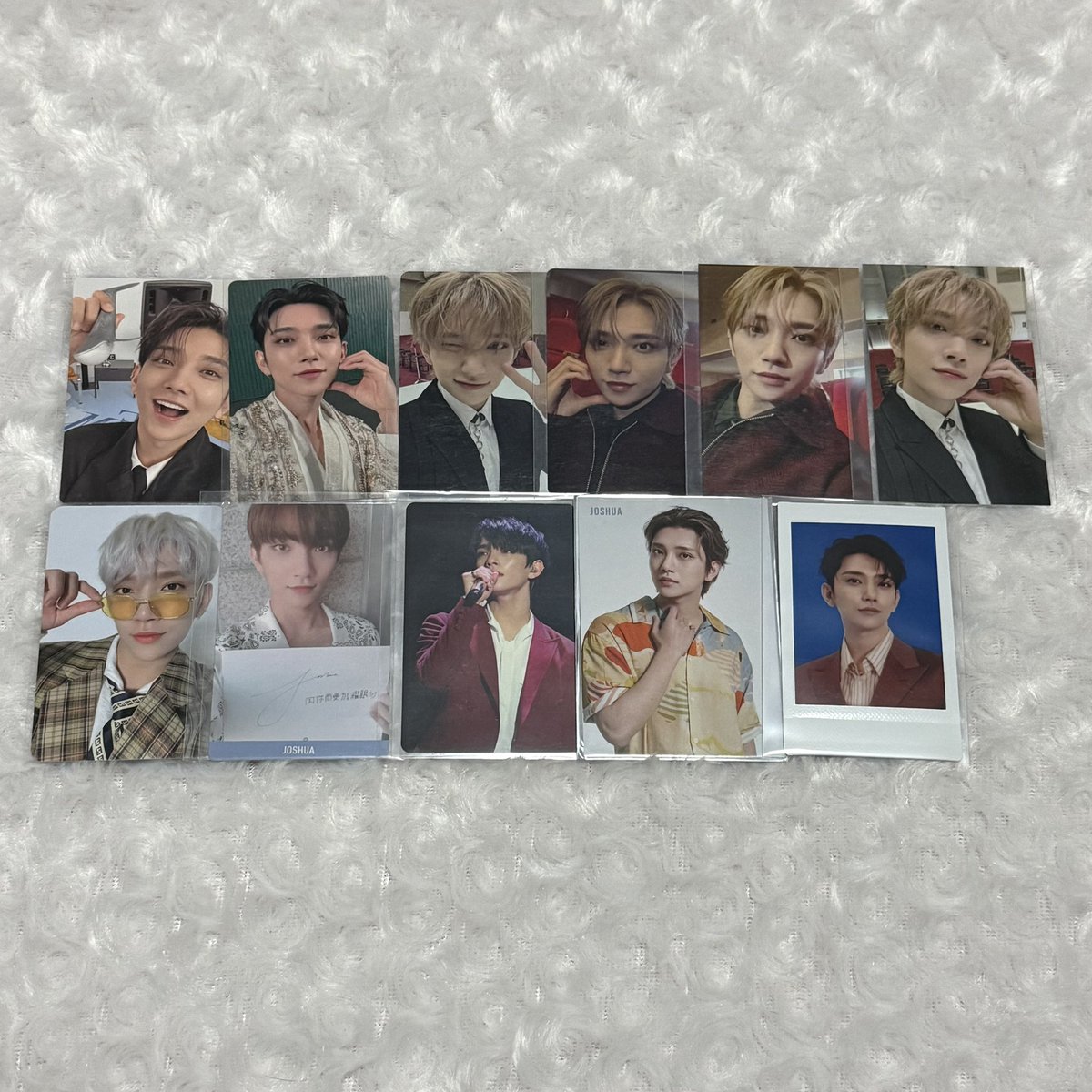 SEVENTEEN セブチ 過去トレカ 特典 チェキ ラキドロ 交換 TXT TOMORROW