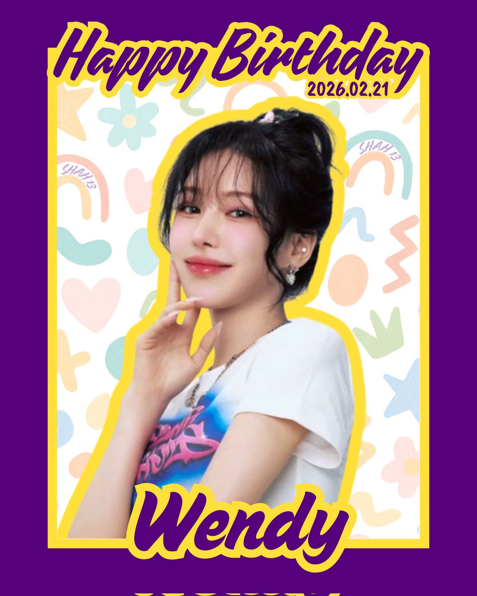 🎂] Happy Birthday to > Wendy (Son Seungwan) | Red Velvet