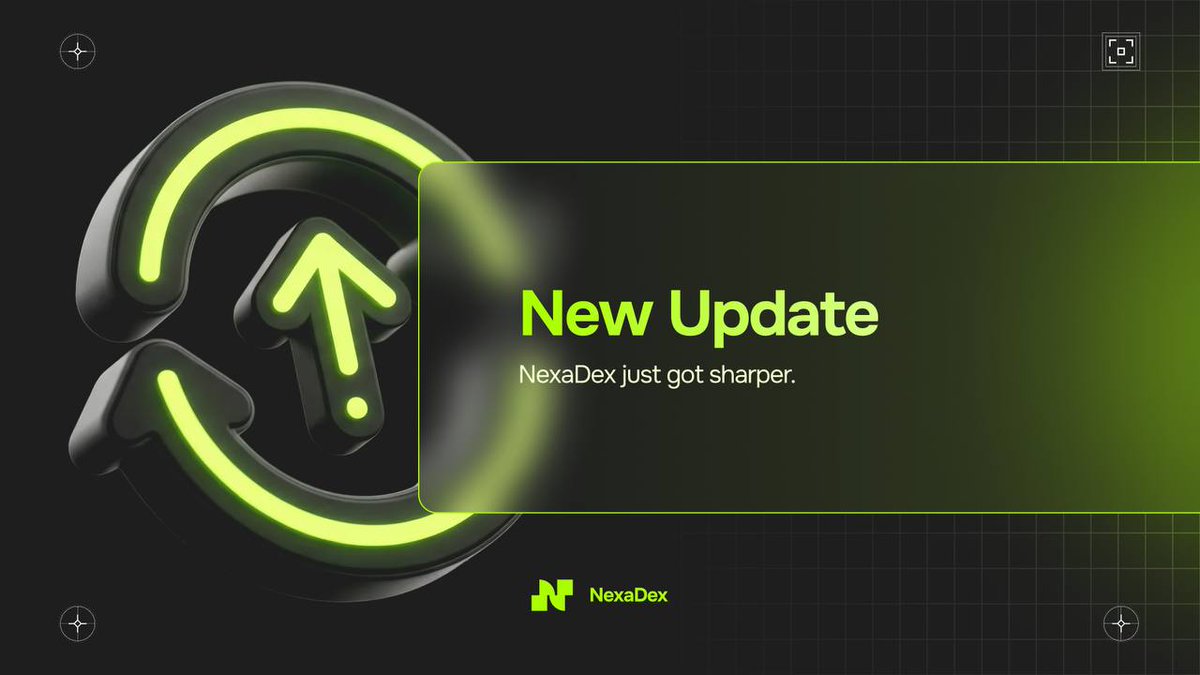 UseNexaDex's tweet image. EVM Expansion⚙️

NexaDex keeps building. Our focus has always been execution quality at every level.

We’re bringing EVM access directly into the dApp, unlocking ETH, Base, BNB, OP and AVAX with unified liquidity so you can trade across chains without fragmented depth or unstable