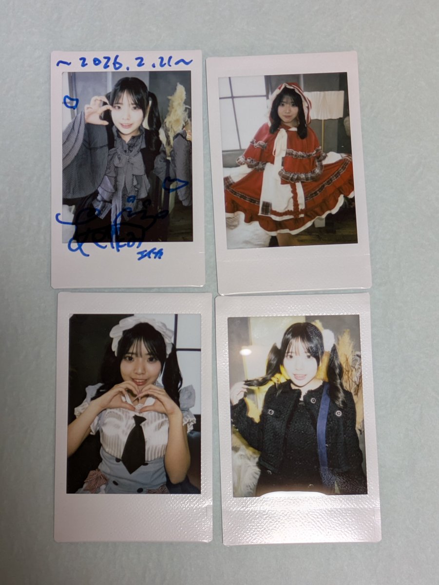 撮えいかい行ってたよ🥰📸 楽し過ぎてあっという間だった😭 左上の衣装