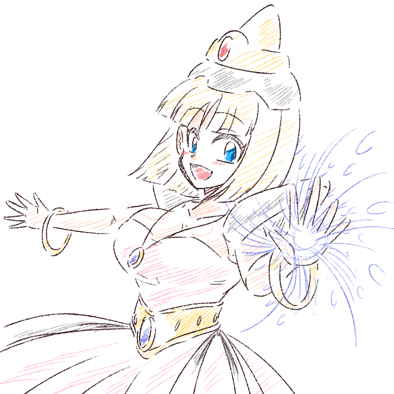 多分２０年以上ぶりにスパボン３でフリーザービューナスと戦ったので勢いでらくがき