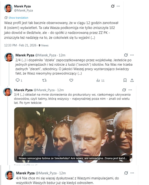 Podkomisja Smoleńska tweet media