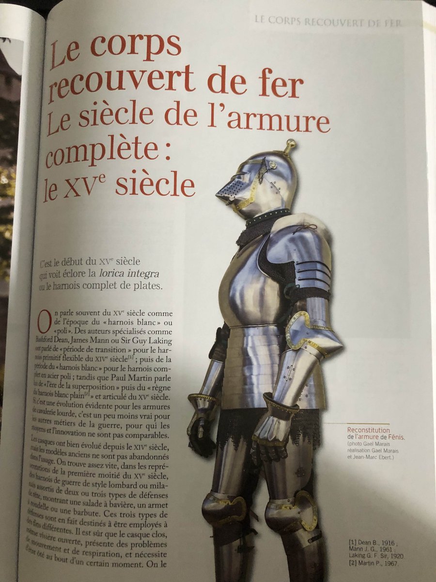 A book I just bought about weapons and armor from the late XIIIth-XVth centuries in Europe

Written by Nicolas Baptiste, who studied medieval art, with the help of the French medieval historian and Hundred Years' War specialist Bertrand Schnerb