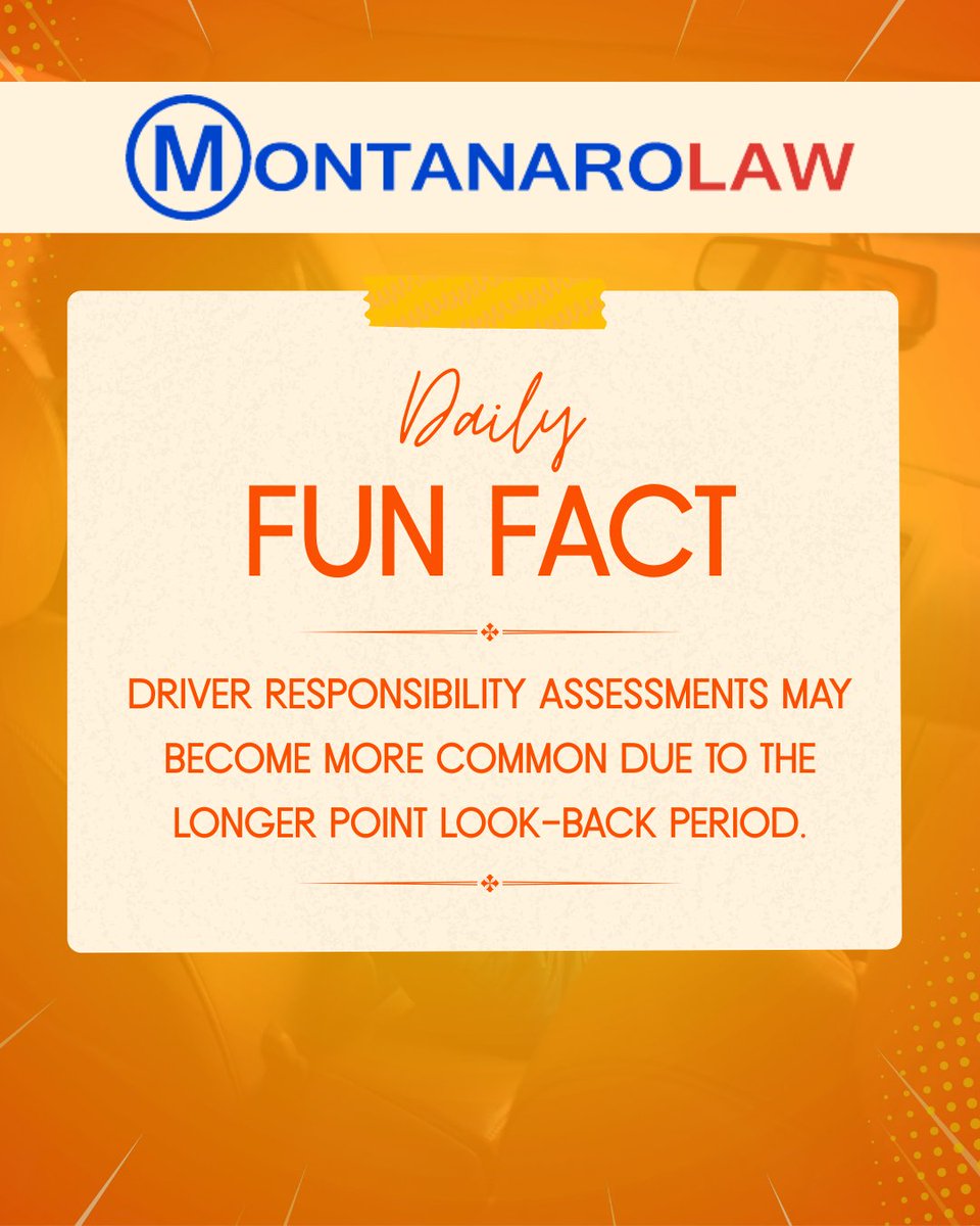 montanarolaw's tweet image. Stay up to date on the DMV point system changes. Get our free PDF at the link below. #MontanaroLaw #DMVUpdates #TrafficLaw #KnowYourRights #DrivingLaws #MotorVehicleLaw #LegalTips #DriverAwareness #PointSystem #DMVChanges #StayInformed

montanarolaw.com/dmv-point-syst…

(516)203-1700