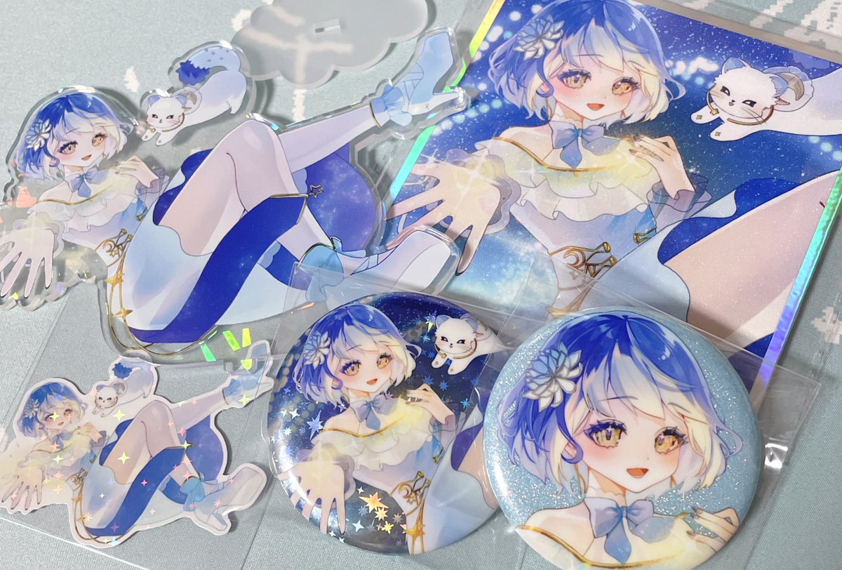 みんなーーーーー‼️ 2周年記念グッズのアクスタが届いた