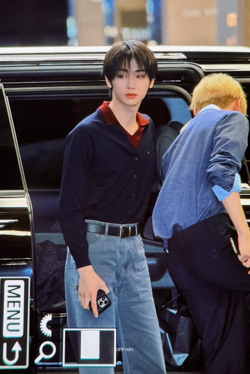 httpxinlong's tweet image. so you're saying geonwoo, anxin, and sangwon attended miumiu pop event today and then filmed ald1 content after? my hardworking boys 🥹🫳